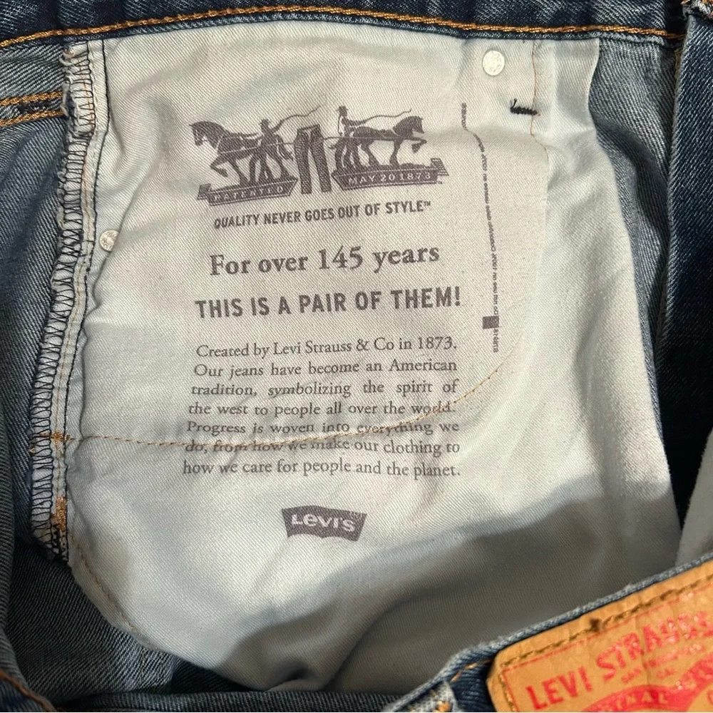 Levi's‎ Red Tab Blue Straight Leg Jeans Classic Style 40/30